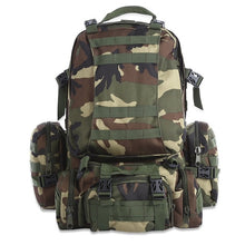 50L Multifunction  Tactical Bag Water Resistant Camouflage Backpack