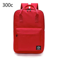 Leather Colorful Backpack