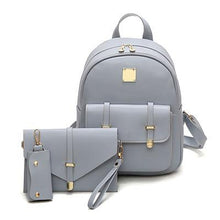 Grey Fashion Backpack