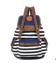 Navy Blue Strap Backpack