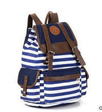 Navy Blue Strap Backpack