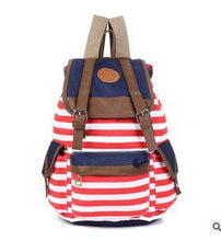 Navy Blue Strap Backpack