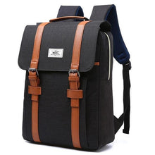 Grey Strap Backpack