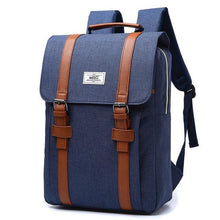 Grey Strap Backpack
