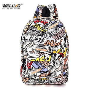 Cartoon Colorful Backpack