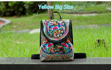 Embroidered Colorful Backpack