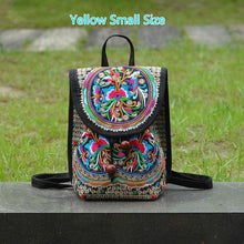 Embroidered Colorful Backpack