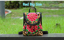 Embroidered Colorful Backpack