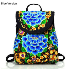 Embroidered Colorful Backpack