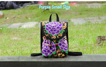 Embroidered Colorful Backpack