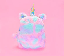 Furry Colorful Backpack